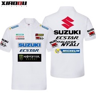 Summer Men Women Same Style suzuki Falcon gsx250 Motorcycle Motorcycle Factory Cycling Jersey Large 