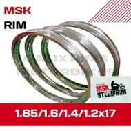 MSK RIM 1.85/1.6/1.4/1.2x17