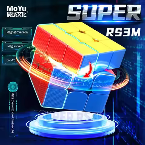 MoYu 2022 Super RS3M Maglev Ball Core 3x3 Magnetic Magic Cube 3×3 Professional 3x3x3 Speed Puzzle Ch