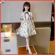 汉服 cheongsam muslimah kids baju cheongsam budak perempuan Girls Dress New Chinese Style Children Han