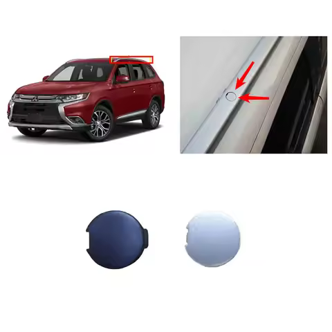 1 Piece Black or Silver Roof Rack Center Cover for Outlander GF GG Luggage Carrier Cap for ASX GA Ro