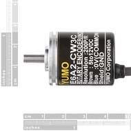 [YUMO] Rotary Encoder (small) Incremental Form E6A2-CW3C 200P/R 0.5M