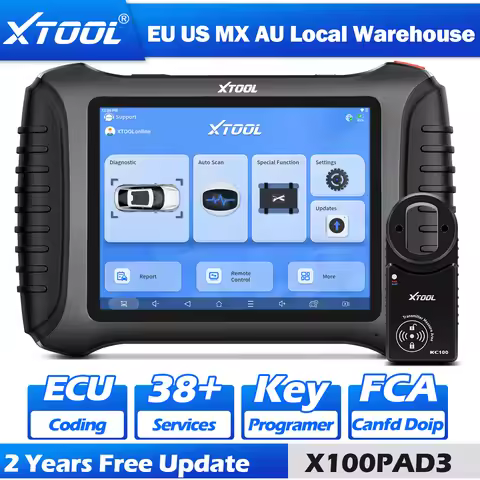 XTOOL X100 PAD3 Full Key Programmer OBD2 Scanner X100PAD3 Elite Car Diagnostic Tool IMMO Key Program
