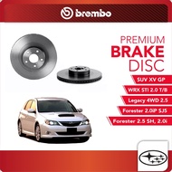 BREMBO Front Discs (2pcs) - Subaru WRX STI 2.0 T/B Forester SH 2.0i 2.0iP SJ5 SUV XV GP Legacy 4WD T