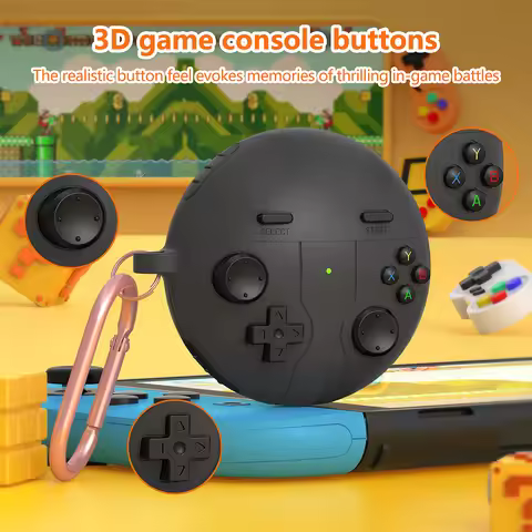 New For Huawei FreeBuds 7i Case 3D GamePad Cartoon Earphone Cases For Huawei FreeBuds 7i Cover Soft 