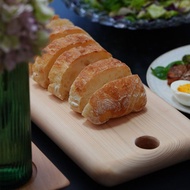 日式砧板 檜木廚房切菜板加厚水果面包托盤長方形案板 整木切割