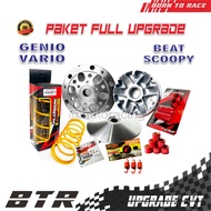 paket upgrade cvt full racing motorcycle matic full komplit BEAT FI/BEAT ESP/BEAT DELUXE/SCOOPY/GENI