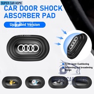 Thickening Audi Car Door Anti-collision Silicone Pad Anti-shock Closing Door Stickers Soundproof Buffer Gasket For Audi A4 A6 Q3 Q5 Q7 TT