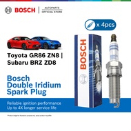Bosch Double Iridium Spark Plug for Toyota GR86 ZN8, BRZ ZD8 2.4L (2022 - Present) | 4pcs/Set