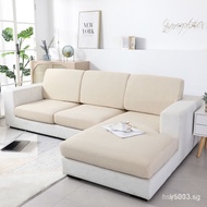 Smooth Spandex Couch Cover 1/2/3/4 Seat Sofa Cover Sofa Protector L Shape Sofa Cover Cushion Cover Slipcover PKNX
