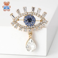 Brooch Rhinestone Brooch Corsage Blue Diamond Brooch