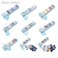 babyromper jumpsuitbaby tshirtlong pant♠❏♂JJBS Gift Set Sock 7 pairs Baby Newborn Girl  Boy Socks NB