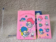 1988年 新年賀年 利是封 信封 貼紙 8枚入 Sanrio little twin stars twins star Kiki Lala