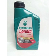 PETRONAS SPRINTA T300 2 STROKE PREMIUM ENGINE OIL 2T MINYAK 2T 1L 1LITER PERONAS HIGH QUALITY READY 