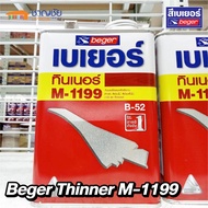 ทินเนอร์ Beger  M-1199  ทินเนอร์เกรดพิเศษ สำหรับงานไม้ เบเยอร์ ทินเนอร์ เบอร์ เอ็ม-1199 ขนาด 1/4 แกลลอน