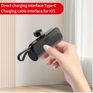 Kuulaa power bank 4500mAh mini powerbank fast charge type-c/ L output for Oppo Reno 12 Xiaomi pad 6