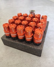 🏁🛞⚙️Benz/BMW/Audi 軚鈴螺絲盒裝 M14 RAYS lug bolt orange 🧡