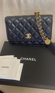 Chanel wallet on chain 最新金幣款