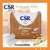 MERAH CSR Brown Sugar/ Premium Brown Sugar/ Brown sugar 500g