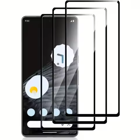 3Packs Specially Designed For Google Pixel 6a 8Pro 8a Tempered Glass Screen Protector For Google Pix