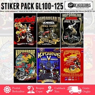 GL100-125/ sticker, GL100 event sticker,/ sticker GL100Touring, GL100-125