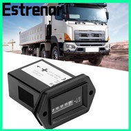 ESTRENAR Engine Hour Meter, Timer DC Hour Meter Timer, Universal 12-36V Mechanical Hour Meter Outboa