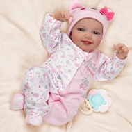 BABESIDE Lifelike Reborn Baby Dolls - Leen, 20-Inch Lovely Awake Realistic-Newborn Baby Dolls Soft B