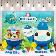 Octonauts Pinata Birthday Cake [Captain Barnacles]