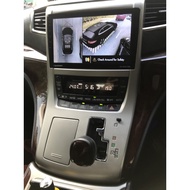 toyota vellfire with casing 360 camera fully android 10inc  touchscreen playe