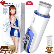 (SG Seller) Leten Smart Automatic Piston Telescopic Male Masturbator Sex Machine Aircraft Cup pussy real vagina Sucking Masturbation Cup Sex Toys For Men