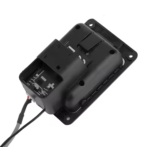 201 Piezo Pickup Acoustic Guitar Preamp 4 Band Acoustic Guitar Pickup Preamp EQ Tuner Onboard Preamp