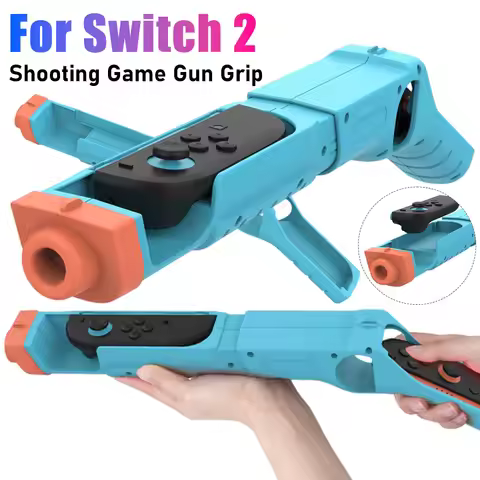 Gun Grip Holder for Nintendo Switch 2 Joycon Shooting Game Gun Grip Gun Shape Handgrip For Switch 2 
