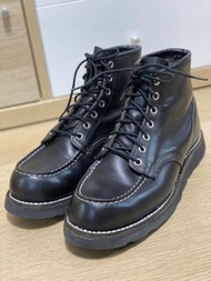 Red Wing 8130 黑皮革工裝靴