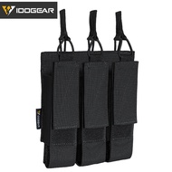 IDOGEAR Tactic Triple Pouch SMG Mag Pouch MOLLE 3576
