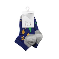Short Socks for Children 4-6 Years Old Brand ELLE EBK16 Navy Blue