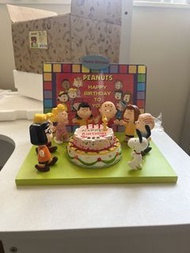 Snoopy Peanuts 生日蛋糕擺件