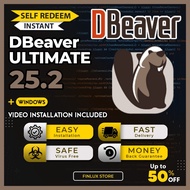 [SELF REDEEM] DBeaver v25.2 Ultimate Edition Latest 2026 Lifetime For Windows