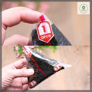 【Jettingbuy】 🔥🔥🔥 Hot Sale 20pcs hai lớp tam giác gạo bóng đóng gói túi Rong Biển onigiri Sushi Túi s