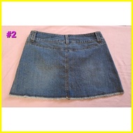 【hot sale】 Denim Maong Mini Skirt