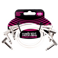 Ernie Ball P06386 Flat Ribbon Pedalboard Guitar Patch Cable Right Angle to Right Angle