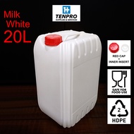 [NEW] 20L 20 Liter Jerry Can / Plastic Bottle / HDPE Container / Water Tank / Tong Air Drum / Bekas 
