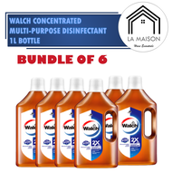 [Bundle of 6] Walch Concentrated Multi-Purpose Disinfectant 1L Bottle
