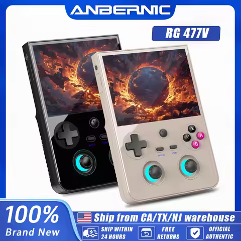 Anbernic RG477V Retro Handheld Game Console 4.7-inch LTPS 64 Bit Game Player Dimensity 8300 Online M