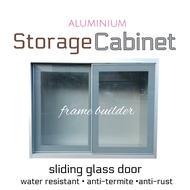 Storage Cabinet/Aluminum Wall Cabinet/Wall Mount Cabinet/Wall Hung Cabinet/Sliding Door Cabinet/Kabinet Dinding/Sliding