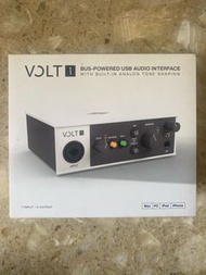 universal audio VOLT 1 USB Audio Interface + Sony monitor headphones MDR-7506
