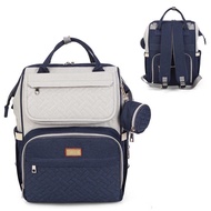 Lequeen Diaper Bag Organizer Waterproof USB Design Baby Nappy Backpack Large Capacity Mommy Maternit