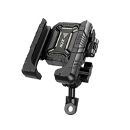 NJX Aegis NPH02 Anti Vibration Phone Holder Motorcycle Handphone Bike Pemegang Shock Absorb
