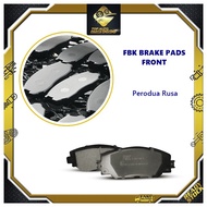 FBK Disc Brake Pad Front - Perodua Rusa without Brake Shim