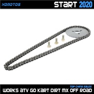 Motorcycle 90 Links Timing Chain 32T Timing Gear Sprocket For Lifan 125 125cc 1P52FMI Horizontal Eng