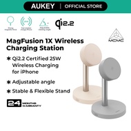 Aukey LC-MC111 Qi2.2 Magnetic 25W Wireless Charging Station